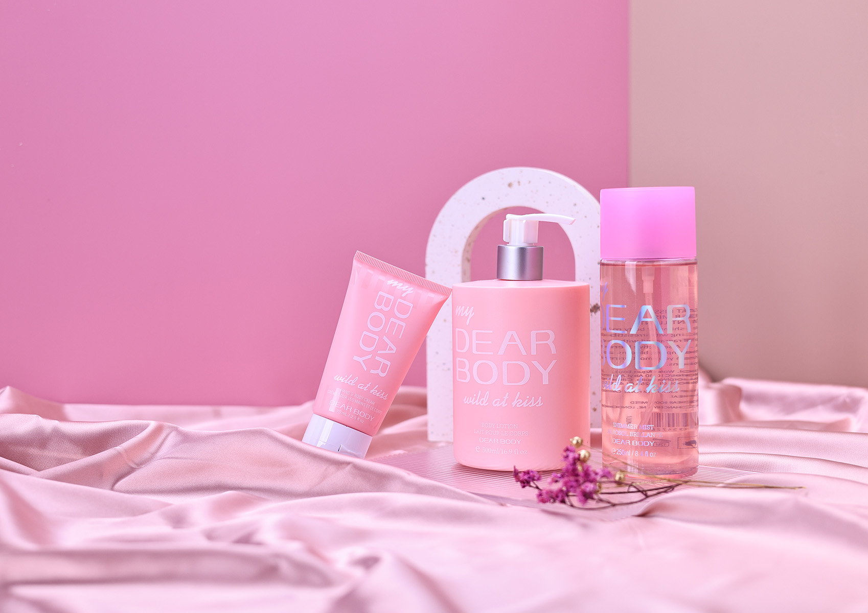Factory customized body mist different kind choose
