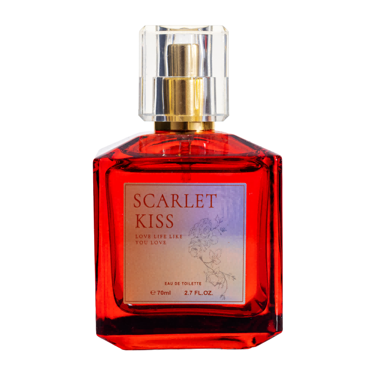 Body Luxuries SCARLET KISS 70ml EDT Almond Saffron Woody Floral Women ...